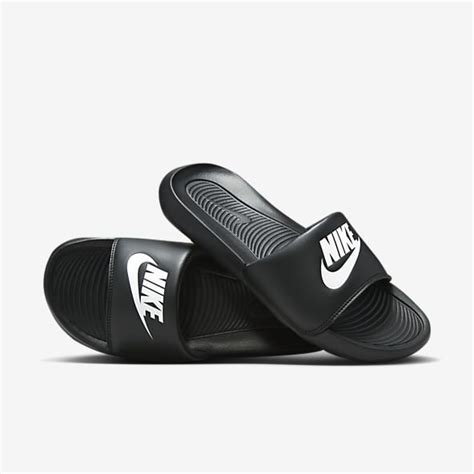 nike slippers zwart goud|Instappers, sandalen en slippers .